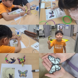 [스마트과학교실] 3D펜아트 '나비와 벌'
